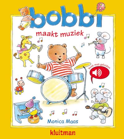 9789020684742 - Bobbi  -   Bobbi maakt muziek - geluidenboek