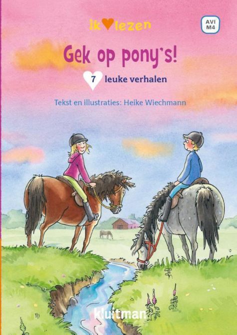 9789020677799 - Ik ♥ lezen  -   Gek op pony's! 7 leuke verhalen