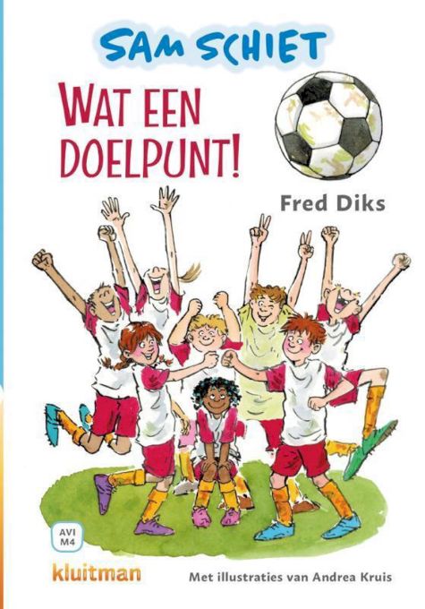 9789020677355 - Lekker lezen met Kluitman  -   Sam schiet. Wat een doelpunt!