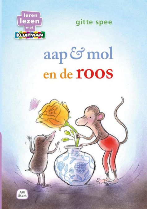 9789020676150 - Leren lezen met Kluitman  -   aap & mol en de roos