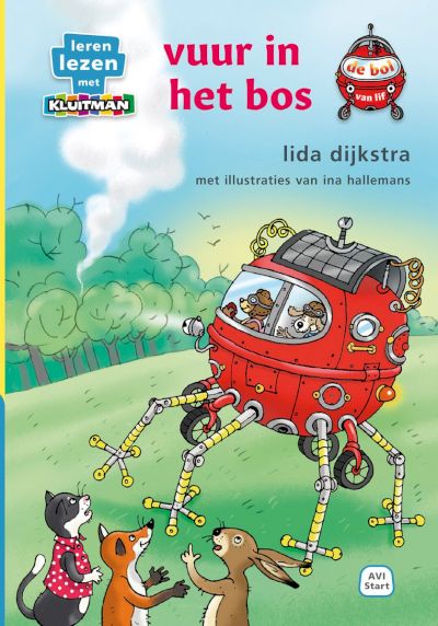 9789020677997 - Leren lezen met Kluitman - de bol. vuur in het bos