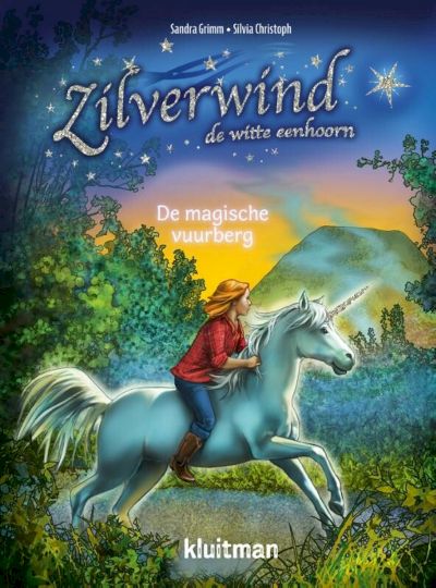 9789020654226 - Zilverwind de witte eenhoorn  -   De magische vuurberg