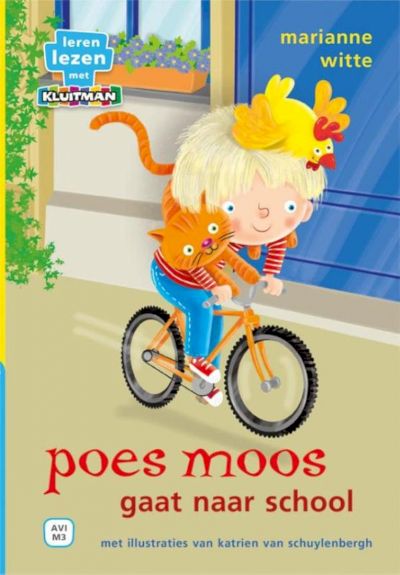 9789020678093 - Leren lezen met Kluitman - Poes Moos 2: Poes Moos gaat naar school