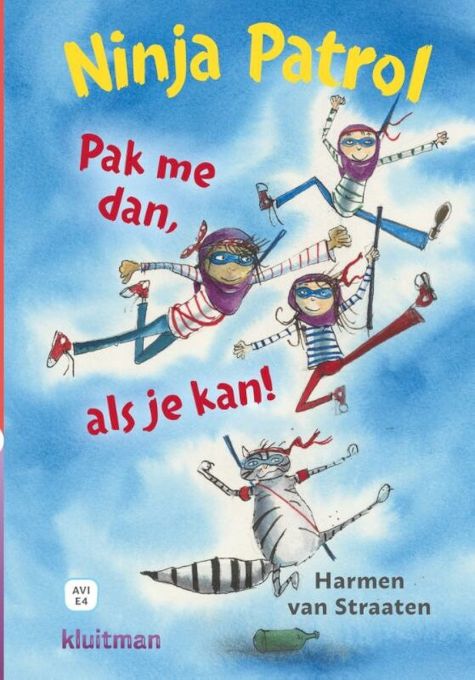 9789020677423 - Lekker lezen met Kluitman  -   Ninja Patrol. Pak me dan als je kan!