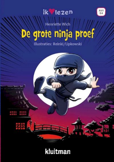 9789020677805 - Ik ♥ lezen  -   De grote ninja proef
