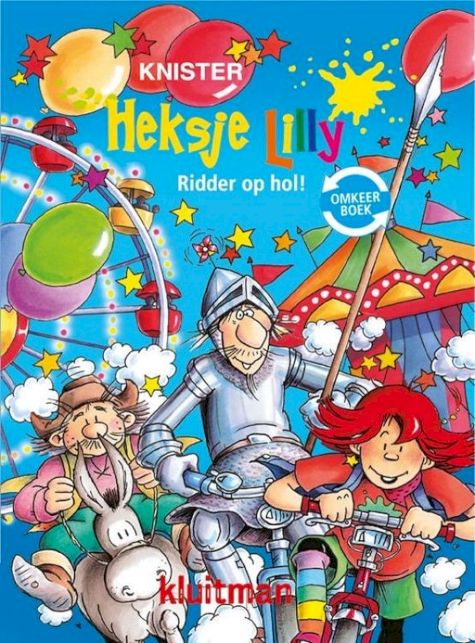 9789020683349 - Heksje Lilly  -   HEKSJE LILLY Omkeerboek Ridder op hol! / Redding in de ruimte