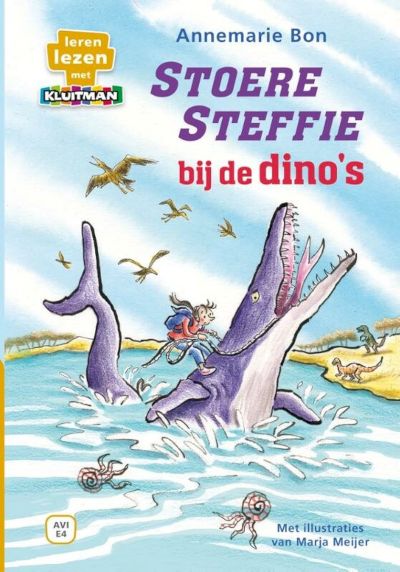 9789020677737 - Leren lezen met Kluitman  -   Stoere Steffie bij de dino's