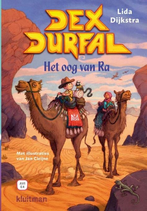 9789020677447 - Lekker lezen met Kluitman - Dex Durfal 4  Het oog van Ra