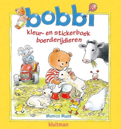 9789020683875 - Bobbi - Bobbi kleur- en stickerboek boerderijdieren