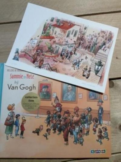 9789020682984 - Sammie en Nell visit the Van Gogh museum Artist edition ngels