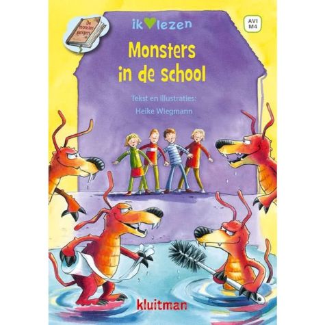 9789020678628 - Ik &hearts; lezen - Monsters in de school