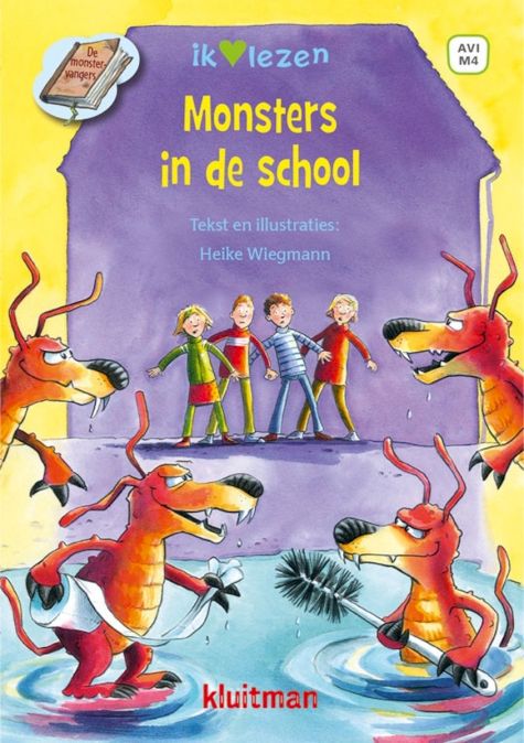 9789020678628 - Ik &hearts; lezen - Monsters in de school