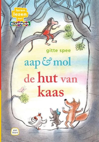 9789020677980 - Leren lezen met Kluitman - aap & mol. de hut van kaas