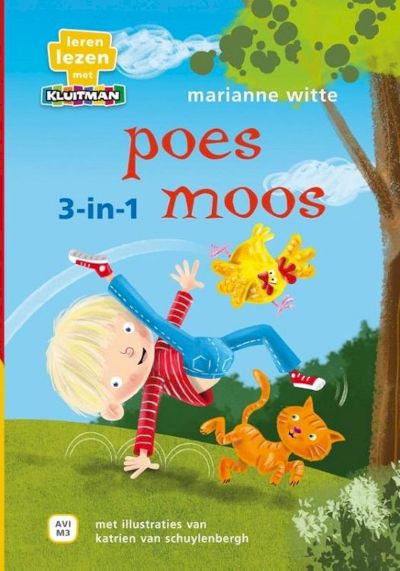 9789020677676 - Leren lezen met Kluitman - Poes Moos 3-in-1